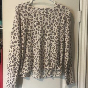 Brand New Girls Cheetah Long Sleeve XL (14/16)